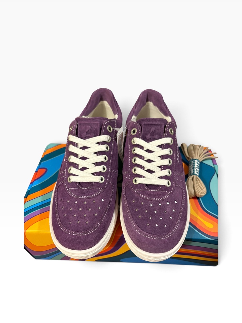 Lazo Hypernova Women’s Suede Sneakers in Cartwheel Purple, Various Sizes